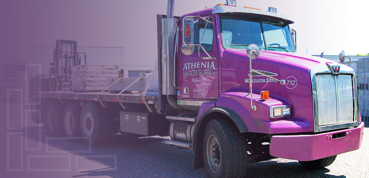 Delivery, Trucking, and Custom Fabrication Services | Athenia Mason Supply